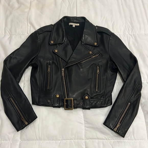 Rebecca Minkoff Blk. Leather Jacket Sz. XS - Picture 2 of 7